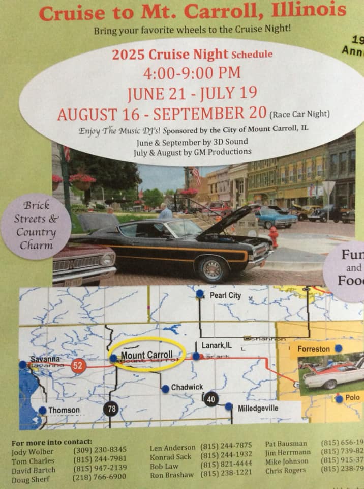 Cruse Nights organized by us